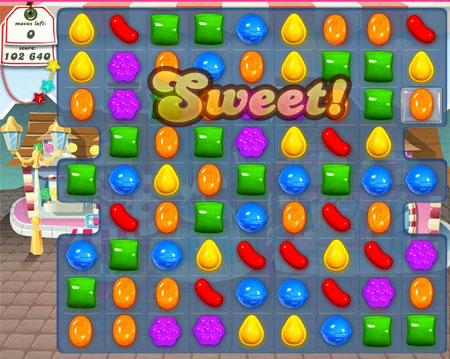 As one of the top grossing apps, Candy Crush is a fun, yet addicting game.