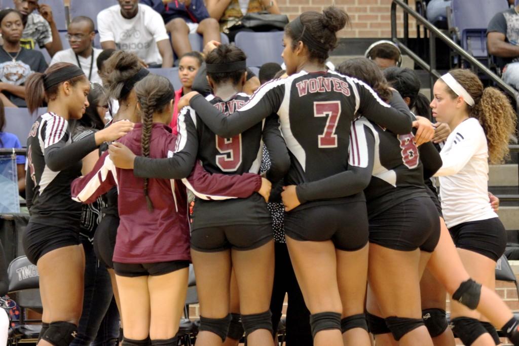 As of press time, the Varsity Volleyball team is 9:1 in district.