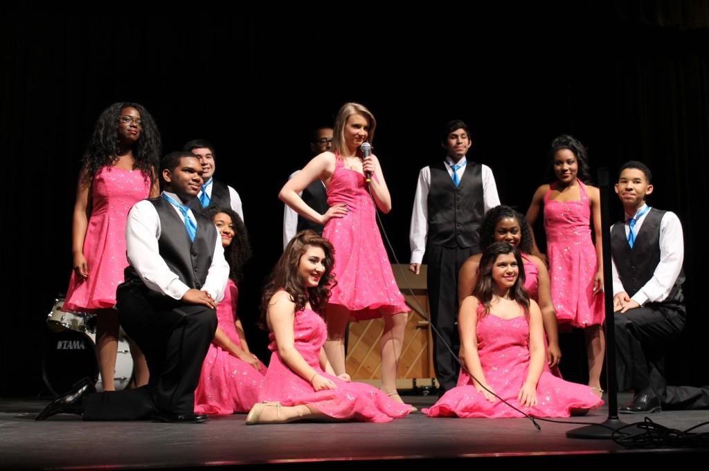 Show Choir performs for the very first time, this Saturday. 
