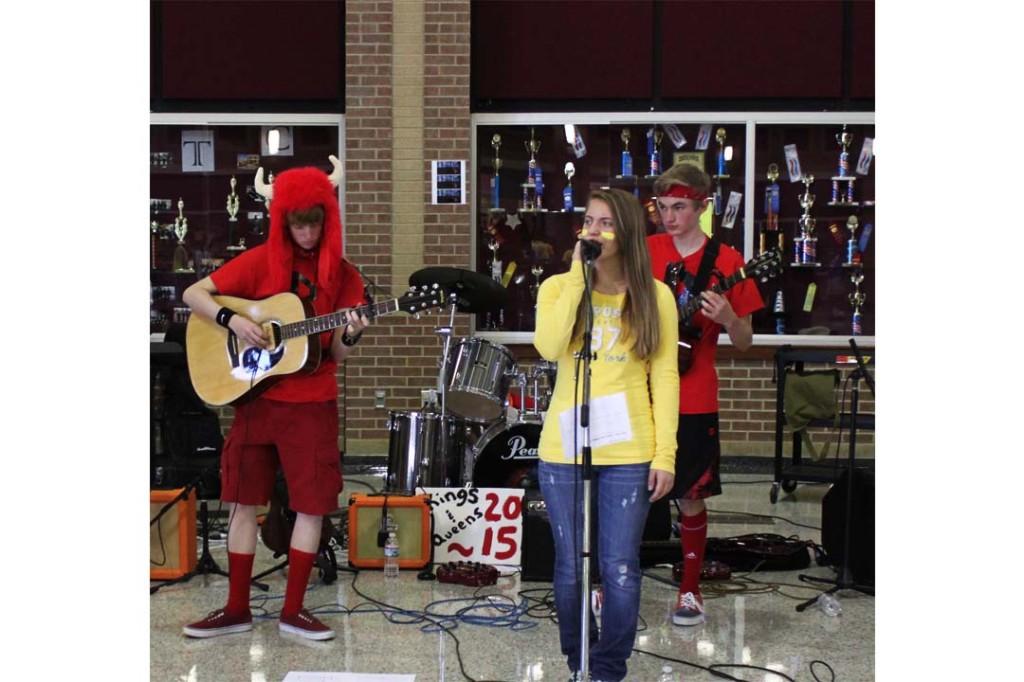 The rock band played at all lunches and the closing ceremony during HOG week. 