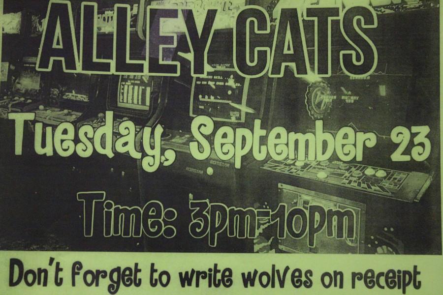 The senior class officers plan to have more activity nights like Alley Cats in order to help raise money.