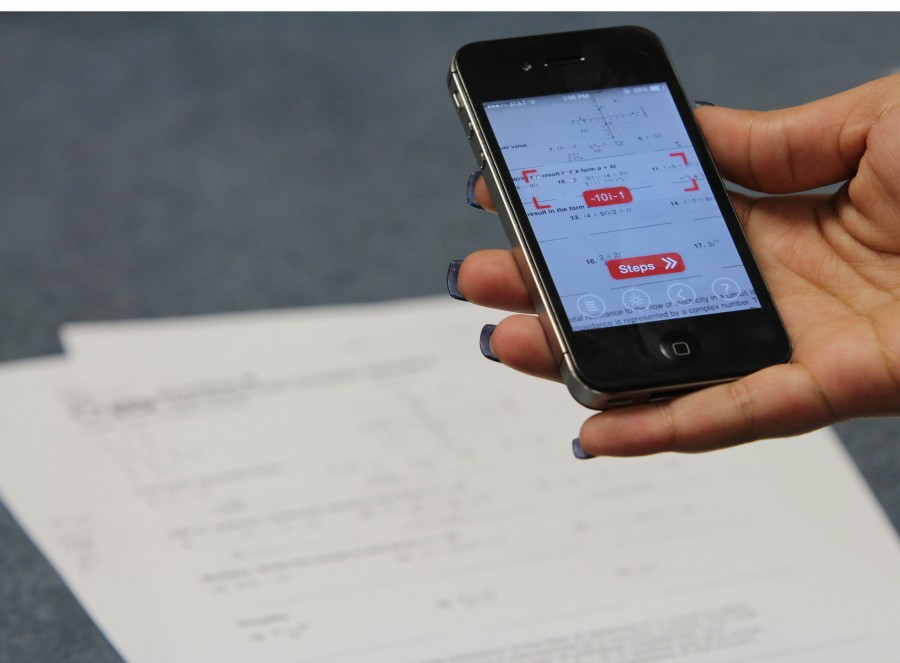 Photo Math App Solves Problems for Students