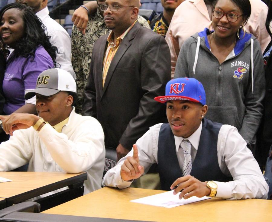 Varsity Football Players Commit on National Signing Day