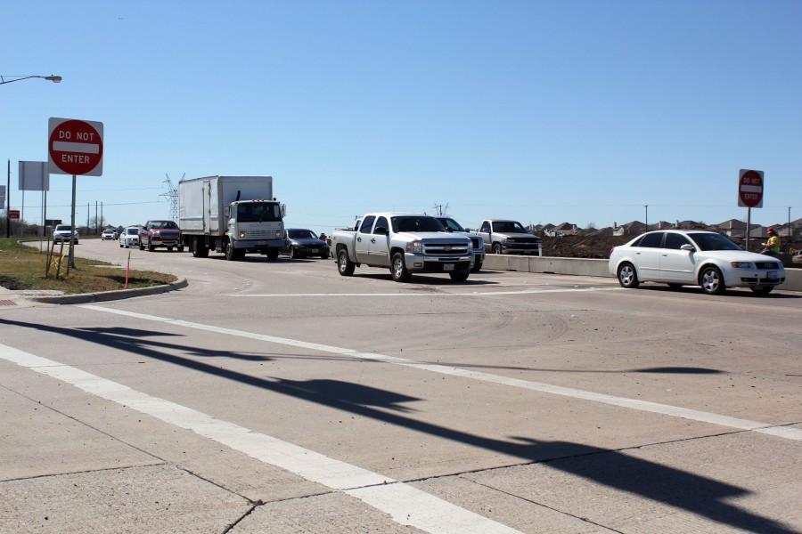 Construction for Tollway Causes Traffic