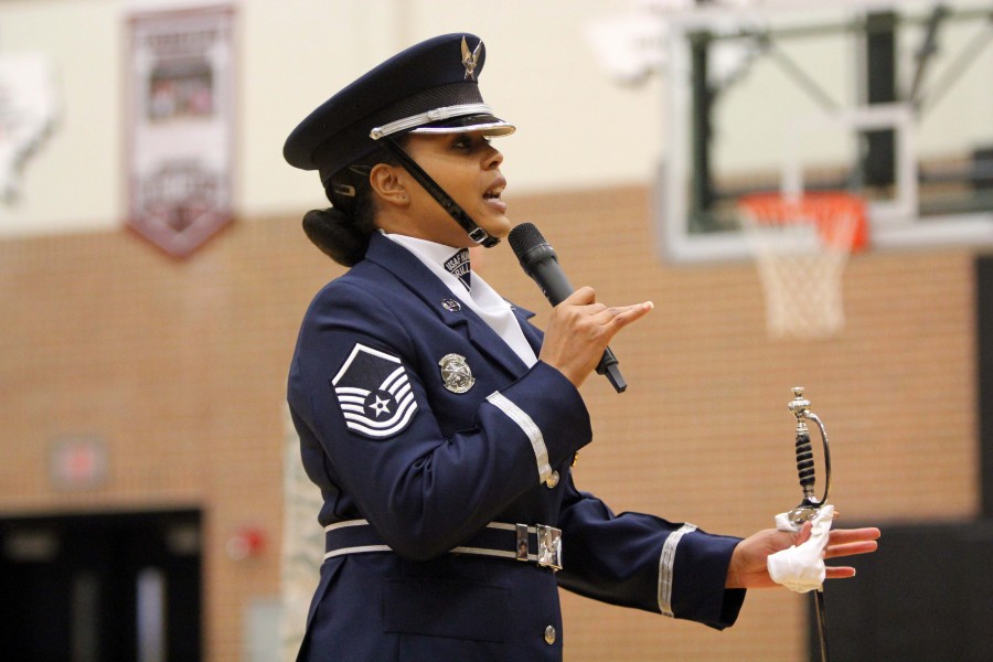 Honor Guard Performs 7 Minute Show